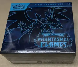 Pokemon TCG Mega Evolution Phantasmal Flames Elite Trainer Box ETB, Brand new - Image 1