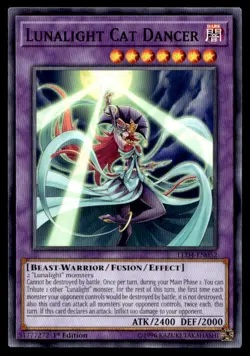 Lunalight Cat Dancer - LED4-EN052 - 1st Edition - YuGiOh| Buy 2 Get 1 Free - Image 1