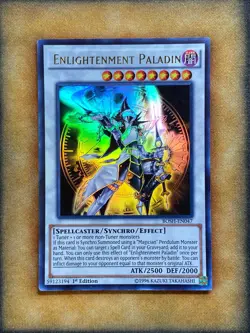 Yugioh Enlightenment Paladin BOSH-EN047 Ultra Rare 1st Ed NM - Image 1