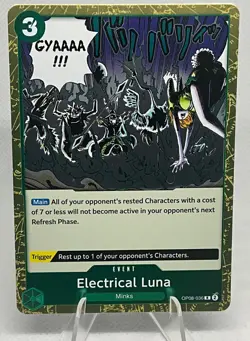 One Piece Electrical Luna Event OP08-036 R Foil Two Legends English TCG - Image 1