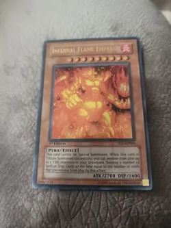 Yu-Gi-Oh! TCG Infernal Flame Emperor Structure Deck SD3-EN001 1st Edition Ultra - Image 2
