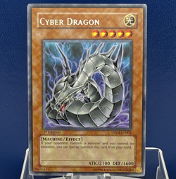 Yugioh Cyber Dragon DP04-EN001 1st Edition Rare NM Duelist Pack - Zane Truesdale - Image 1
