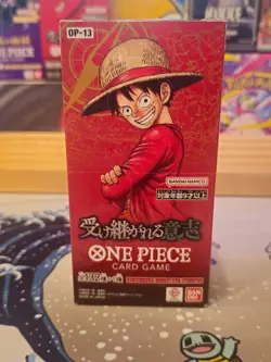 One Piece: OP-13 Booster Box JP - Carrying On His Will (LIVE OPENING) - Image 1