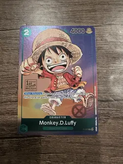 Monkey.D.Luffy (037) (1st Anniversary Tournament) P-037 One Piece Promotion... - Image 1