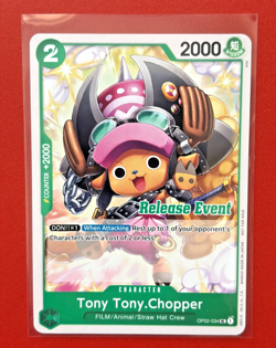 One Piece Tony Tony Chopper OP02-034 - PROMO Release Event ST15 - ST20 Pack - Image 1
