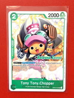 One Piece Tony Tony Chopper OP02-034 - PROMO Release Event ST15 - ST20 Pack - Image 2