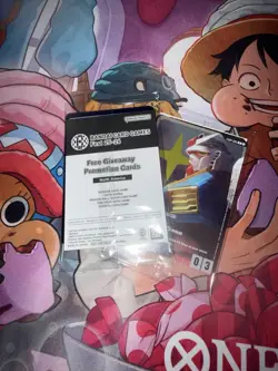 Bandai Card Fest 25-26 Afro Monkey.D.Luffy Promo One Piece Card Game Sealed - Image 2