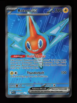 Rotom ex 111/094 Ultra Rare ME02: Phantasmal Flames Pokemon Card - Image 1