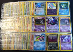 Lot of 180 ALL HOLO Vintage Pokemon Card Binder Collection - Image 1