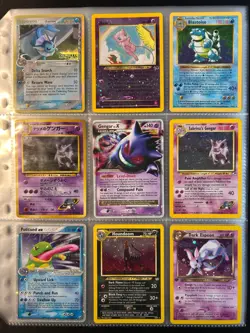 Lot of 180 ALL HOLO Vintage Pokemon Card Binder Collection - Image 2