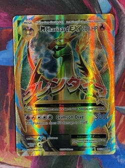 M Charizard EX MP 101 XY Evolutions Full Art Holo Rare Pokemon TCG Card 2016 - Image 2