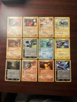Pokemon TCG EX Team Magma vs Aqua 12 Card Lot Regulars NM/LP - Image 1