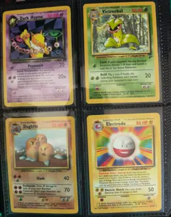🍓 Binder Lot of 100 Vintage Pokemon Cards Collection- Pikachu,Crobat & more!! - Image 5