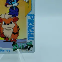 Pokemon Cards Carddass 73 Pikachu VS Growlithe Anime Collection EX Japanese i844 - Image 5