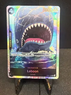 One Piece Card Game Laboon EB01-048 SR (PRB02) - Image 1