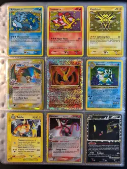 Lot of 180 ALL HOLO Vintage Pokemon Card Binder Collection - Image 2