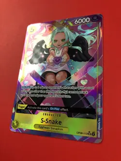 One Piece CCG | (S-Snake | OP08-112) | SR Alt Art Rare English Card TCG - Image 4