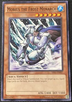 Mobius the Frost Monarch SR01-EN007 Emperor of Darkness Unlimited - Yugioh Card - Image 1