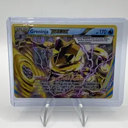 Pokemon Greninja BREAK 41/122 Breakpoint Holo Rare 170 HP Stage Break TCG Card - Image 1