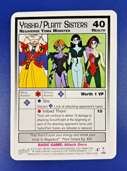 Yasha / Plant Sisters #9 - Premier Unlimited, Sailor Moon CCG card (2000 Dart) - Image 1