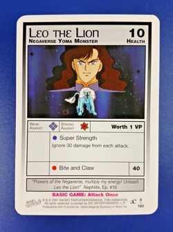 Leo the Lion #8 - Premier Unlimited, Sailor Moon CCG card (2000 Dart) Base TCG - Image 1