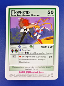 Mophead #26 - Premier Unlimited, Sailor Moon CCG card (2000 Dart) Base TCG - Image 1