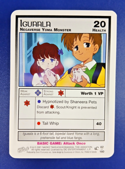 Iguaala #62 - Premier Unlimited, Sailor Moon CCG card (2000 Dart) Base TCG - Image 1