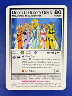 Doom & Gloom Girls #70 - Premier Unlimited, Sailor Moon CCG card (2000 Dart) TCG - Image 1