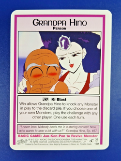 Grandpa Hino #39 - Premier Unlimited, Sailor Moon CCG card (2000 Dart) Base TCG - Image 1