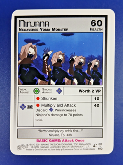 Ninjana #69 - Premier Unlimited, Sailor Moon CCG card (2000 Dart) Base TCG - Image 1
