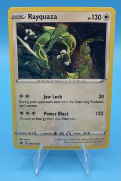 Rayquaza SWSH029 SWSH: Sword & Shield Promo Cards Holo NM - Image 1