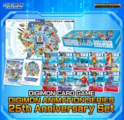 Digimon Card Game [PB-20] 25th Anniversary Set Animation Series New Sealed - Image 1