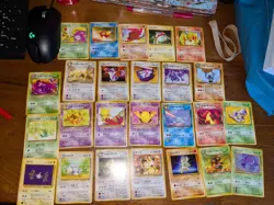 25 Japanese Team Rocket Pokemon Cards NO DUPLICATES WOTC 1997 TCG - Image 1