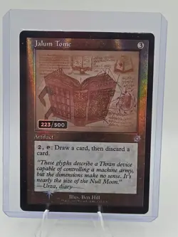 MTG English Jalum Tome (Schematic) (Serial Numbered) NM Foil - Image 1