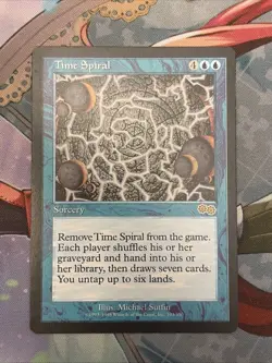 Time Spiral Magic Card Urza's Saga Reserved List MTG Magic The Gathering - Image 1