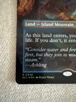 Steam Vents (Borderless) Lorwyn Eclipsed Foil R0348 Magic MTG - Image 2