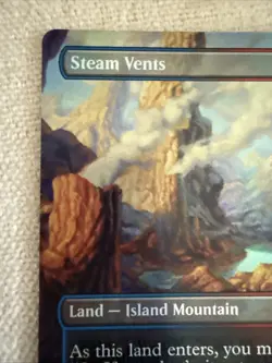 Steam Vents (Borderless) Lorwyn Eclipsed Foil R0348 Magic MTG - Image 5