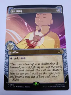 Sol Ring (Showcase) Avatar: The Last Airbender: Eternal-Legal Regular - Image 1