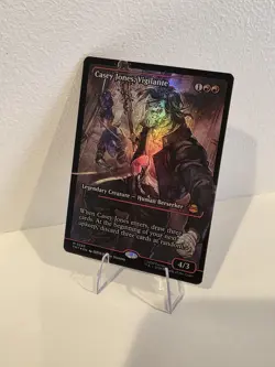 SHOWCASE FOIL Casey Jones, Vigilante 0286 Teenage Mutant Ninja Turtles TMT MTG - Image 1