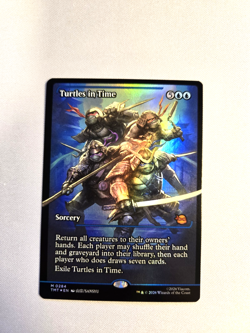 MTG Turtles in Time Showcase Foil M0284 TMNT Universes Beyond NM - Image 1