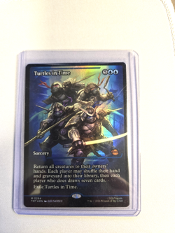 MTG Turtles in Time Showcase Foil M0284 TMNT Universes Beyond NM - Image 3