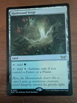 Hushwood Verge Duskmourn: House of Horror NM - Image 1