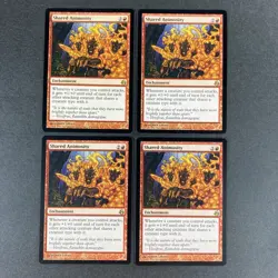Set of x4, MTG Shared Animosity Morningtide Regular - Image 1
