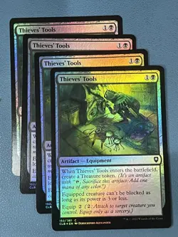 Thieves' Tools Foil x4 Playset Commander Legends Baldurs Gate CLB - Image 1