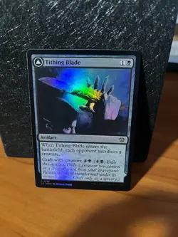 MTG Tithing Blade The Lost Caverns of Ixalan Foil MP (0128) FREE SHIPPING - Image 1
