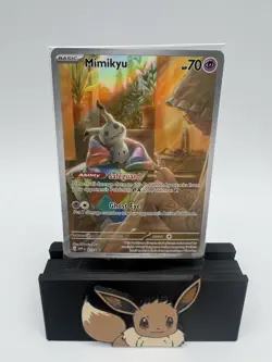 SEALED Mimikyu 075 - Pokemon TCG SVP Scarlet & Violet Promo Holo Pokemon NM/M - Image 1