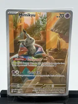 SEALED Mimikyu 075 - Pokemon TCG SVP Scarlet & Violet Promo Holo Pokemon NM/M - Image 2