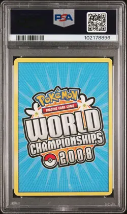 Pokemon Mew Star Gold Star Promo World Championship 2008 #101 PSA 3 Holo - Image 2
