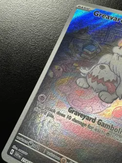 Pokemon TCG - Greavard - Scarlet & Violet Base Set 214/198 Illustration Rare - Image 3