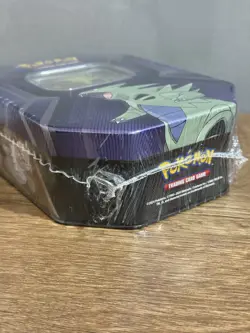 Triple Whammy Tin - Tyranitar Tin - Sealed - Scarlet & Violet - Pokemon TCG - Image 4